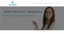 Desktop Screenshot of blue-note.pl